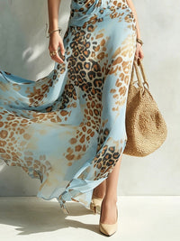 Daniela | Abito con stampa animalier