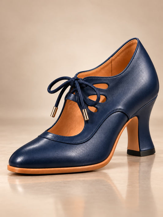 Isotta | Scarpe con tacco e lacci