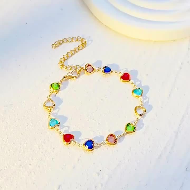 Valentina | Braccialetto unico a forma di cuore