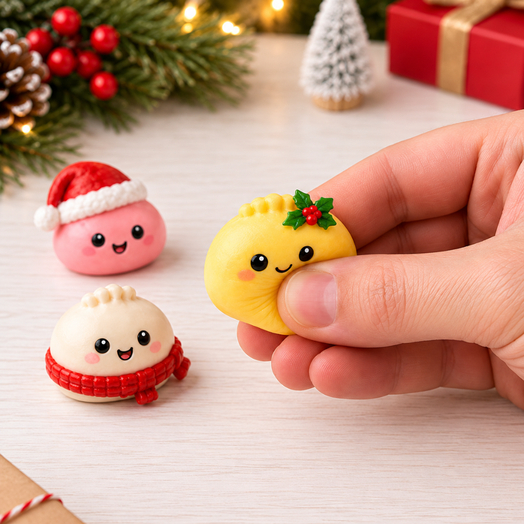 Calendario Adviento Squishy 24 Sorpresas Navideñas🎄