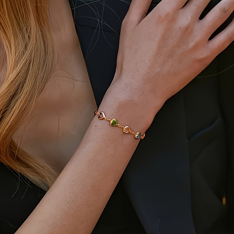 Valentina | Braccialetto unico a forma di cuore