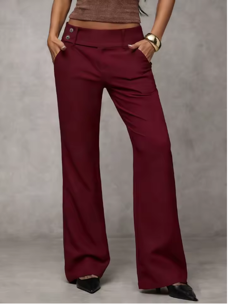 Pantaloni Stretch Quotidiani | Vita Alta & Comfort Tutto il Giorno