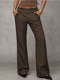 Pantaloni Stretch Quotidiani | Vita Alta & Comfort Tutto il Giorno