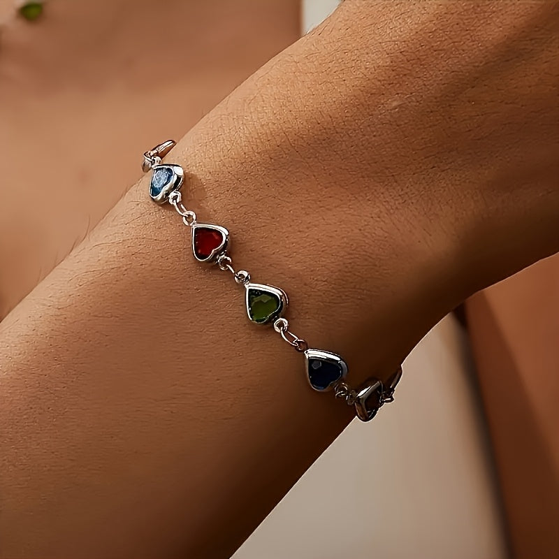 Valentina | Braccialetto unico a forma di cuore