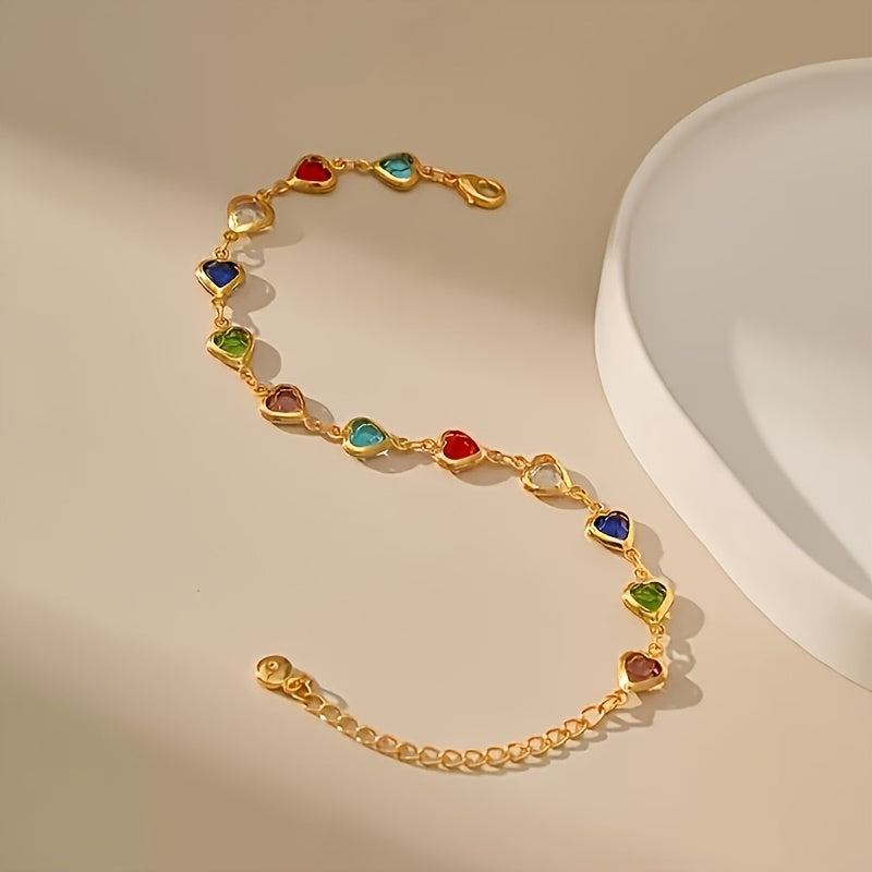 Valentina | Braccialetto unico a forma di cuore