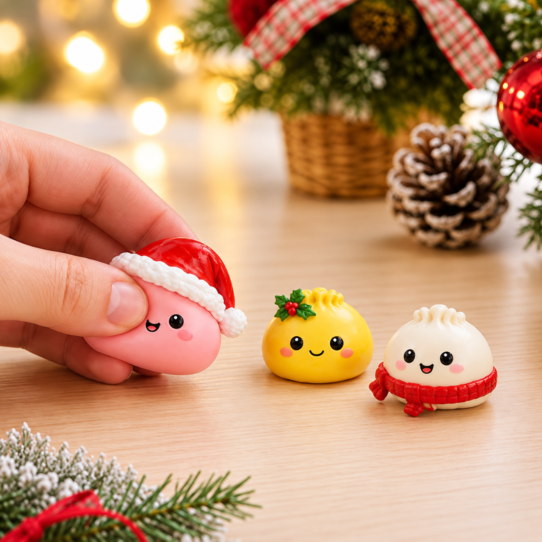 Calendario Adviento Squishy 24 Sorpresas Navideñas🎄