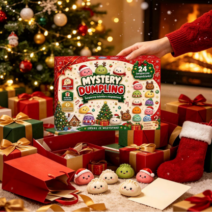 Calendario Adviento Squishy 24 Sorpresas Navideñas🎄