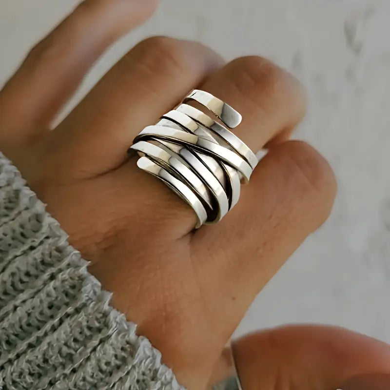 Teresa |  Elegante anello vintage in argento