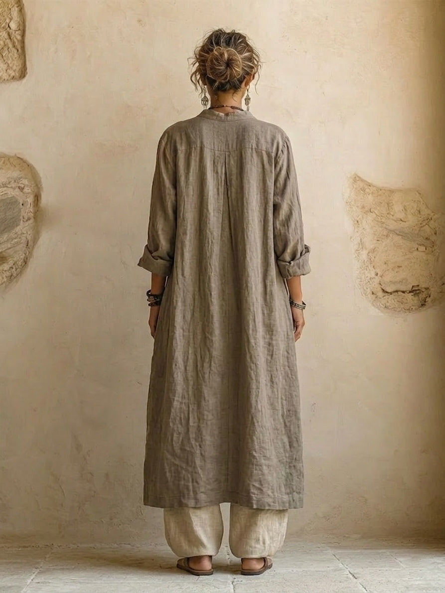 Patricia | Set da tre pezzi in cotone e lino