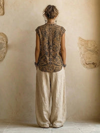 Patricia | Set da tre pezzi in cotone e lino