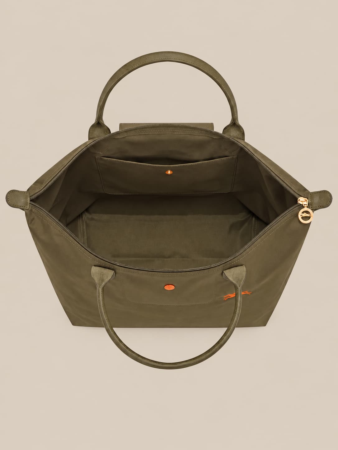 Borsa grande premium | Verde kaki