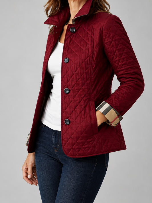 Kelley | Giacca trapuntata leggera rossa