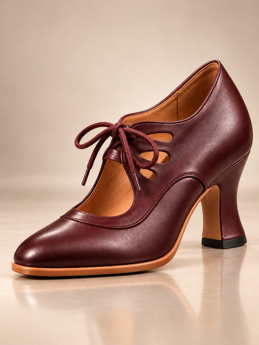 Fosca | Scarpe con tacco e lacci