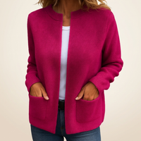Martina | Cardigan con cerniera e tasche