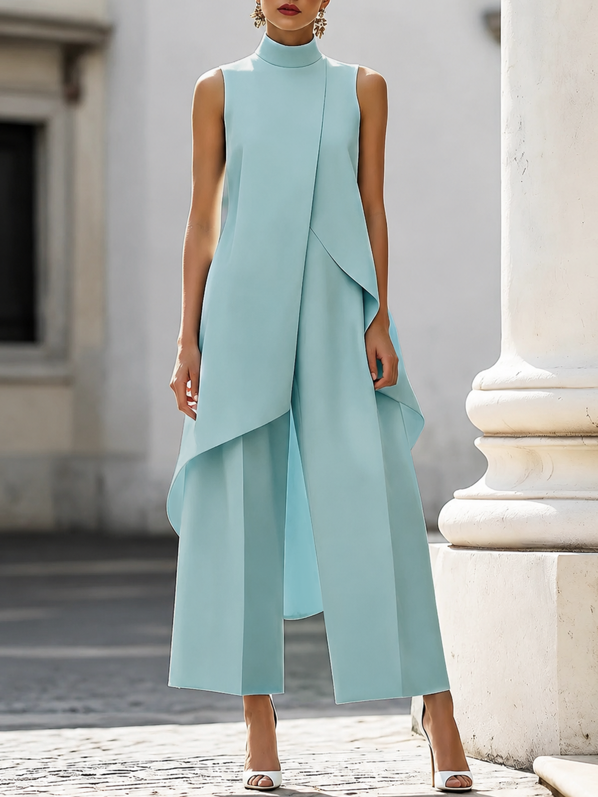Catalina | Tuta lunga dal taglio elegante